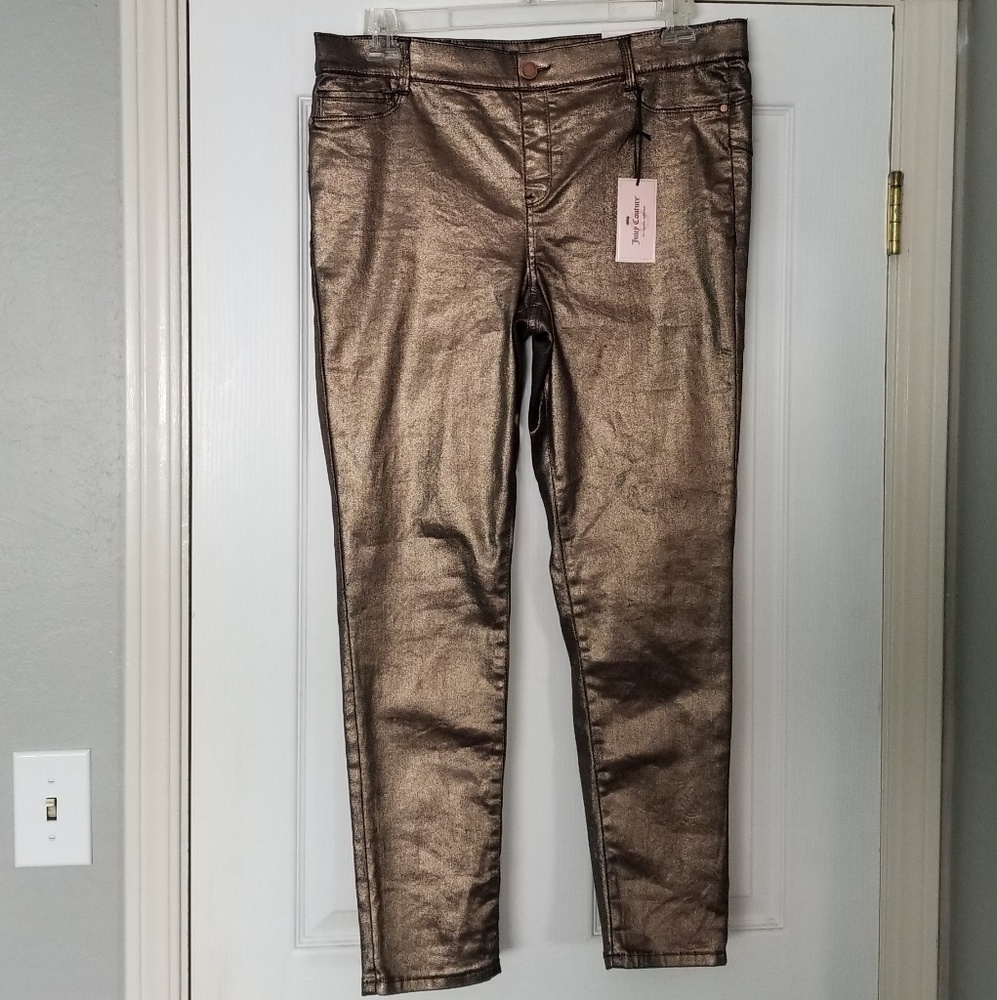 Rose Gold Juicy Couture Jeggings
